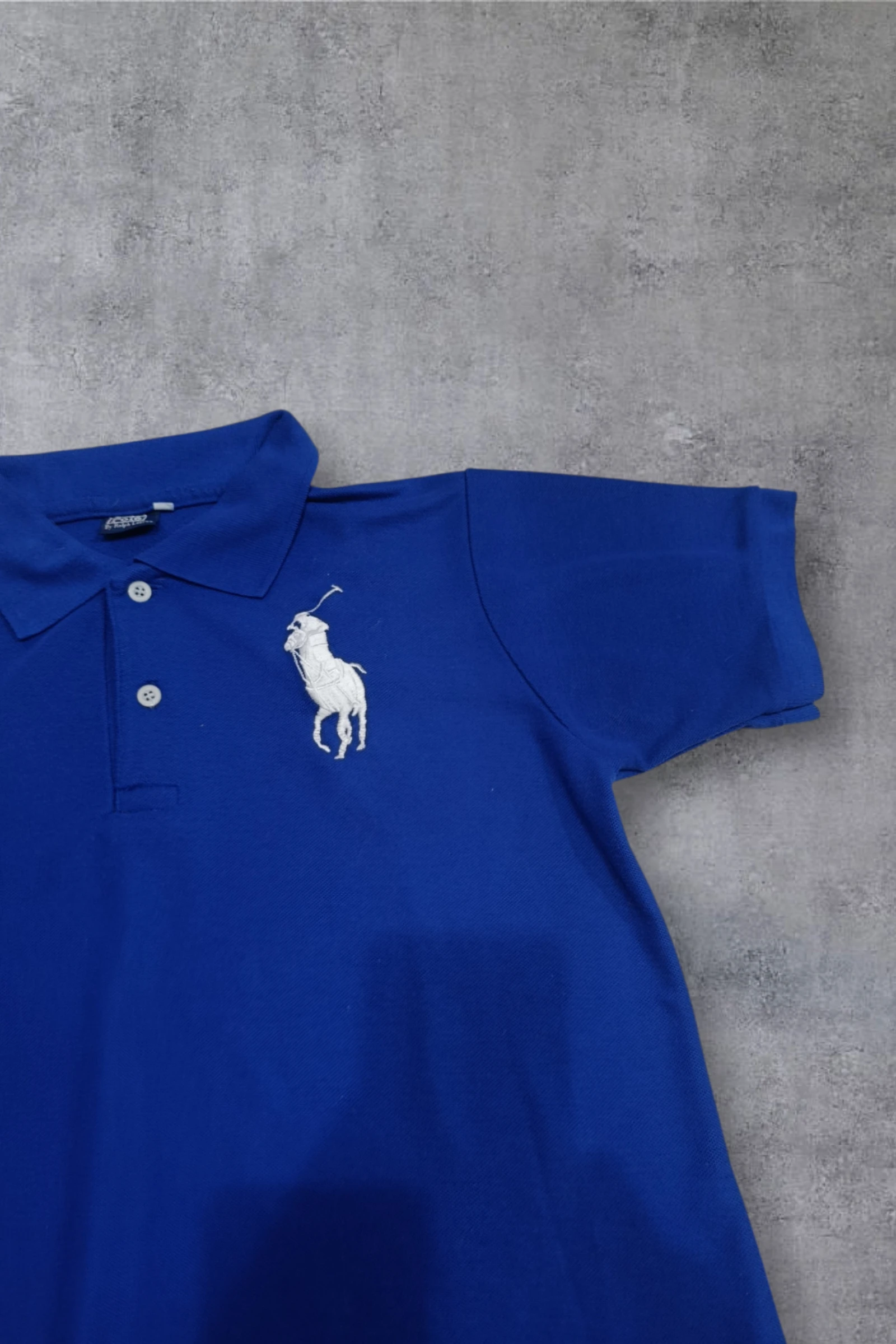 | Polo Ralph Lauren Homem | Cor Azul Marinho | Manga Curta | Logo Grande | Tamanho P | – photo 5